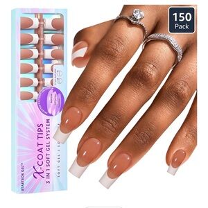 X Coat Tips 3-in-1 Soft Gel System (Kit Of Two)